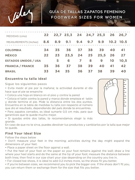 colombian shoe size to us