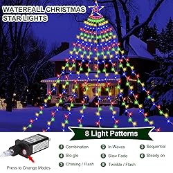 DANLI (New) Christmas Decorations Outdoor Star