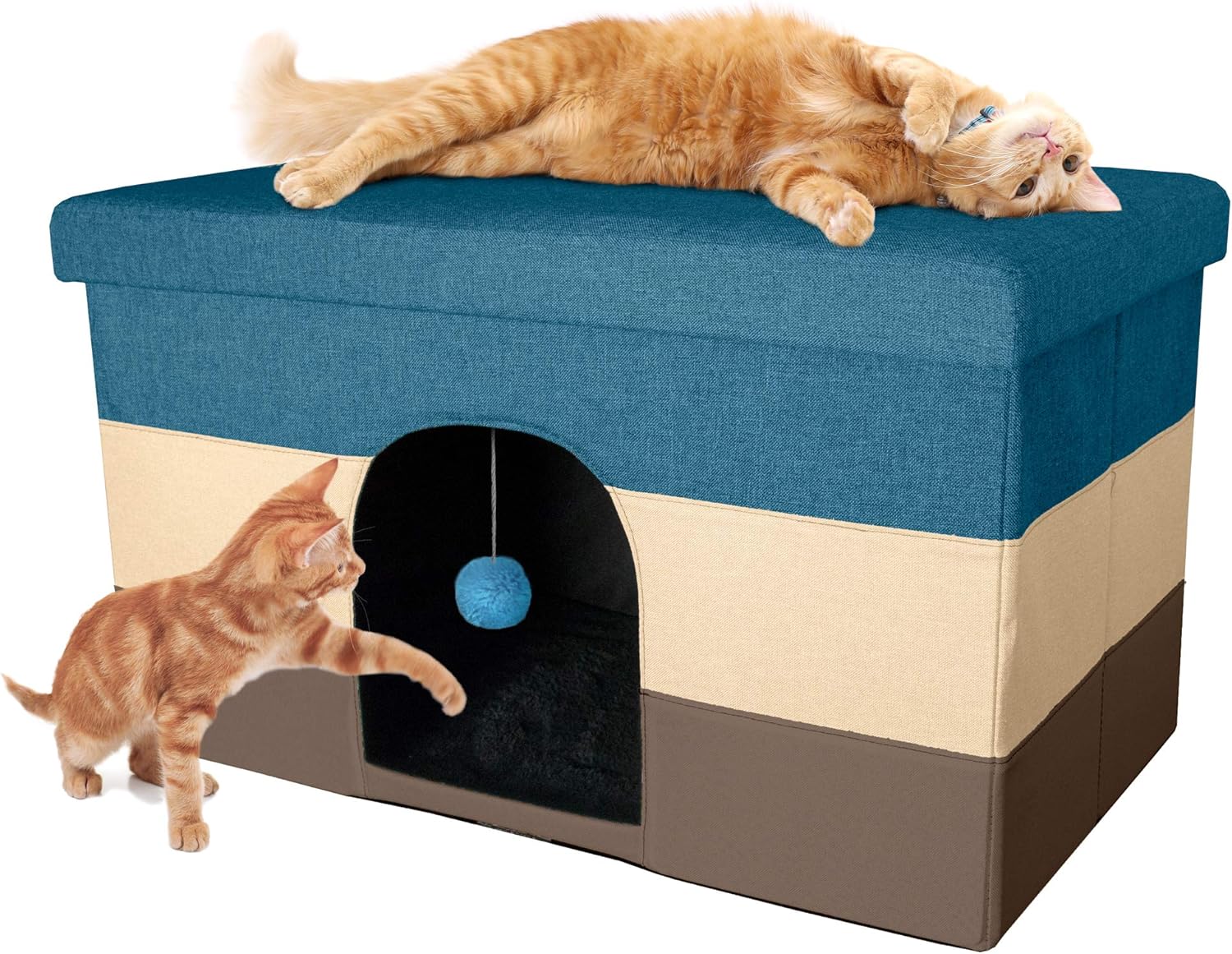 proudly blessed cat bed