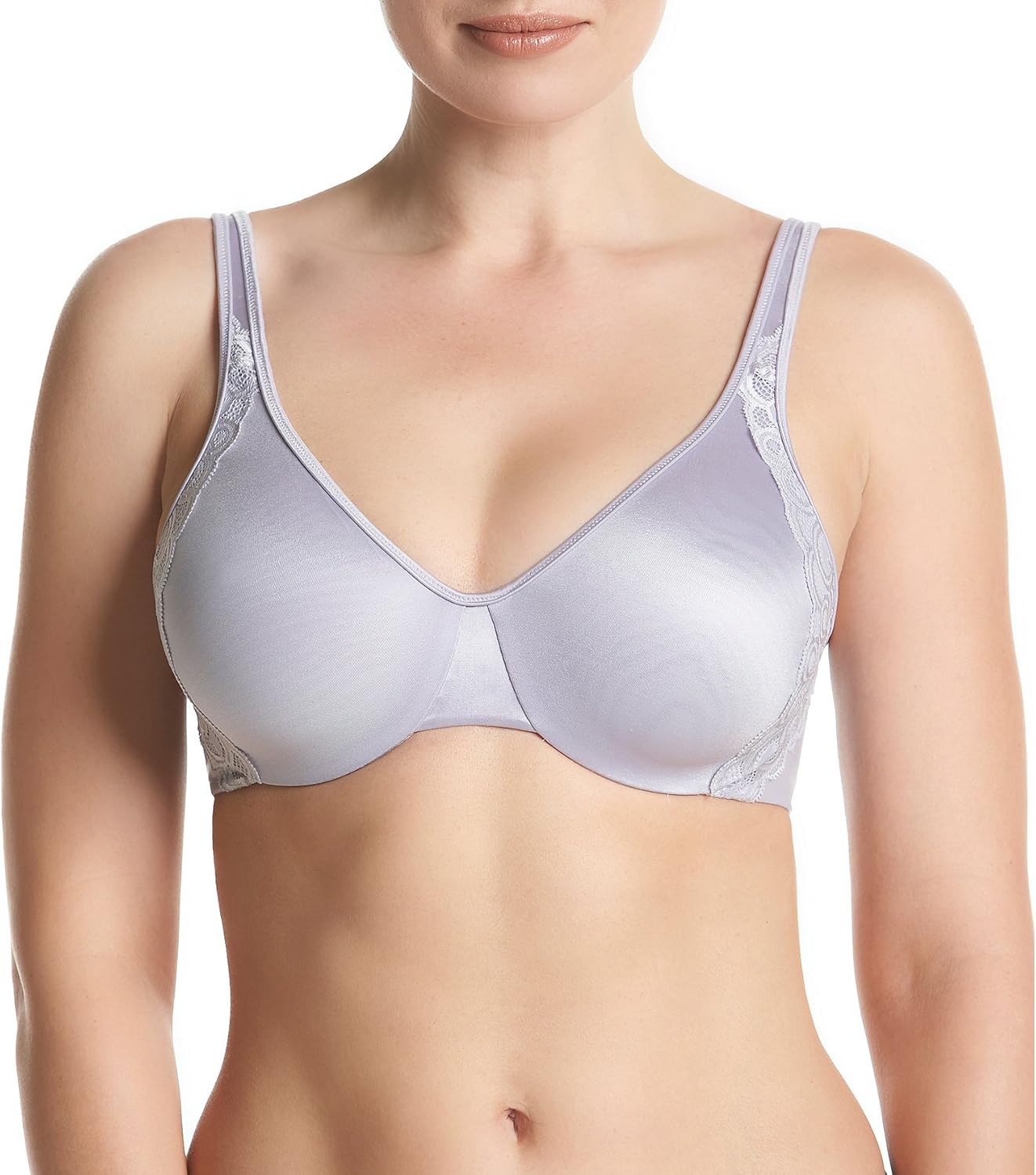 Bali Designs Women's Plus Size Passion for Comfort Side Support and Smoothing Minimizer at  Women’s Clothing store