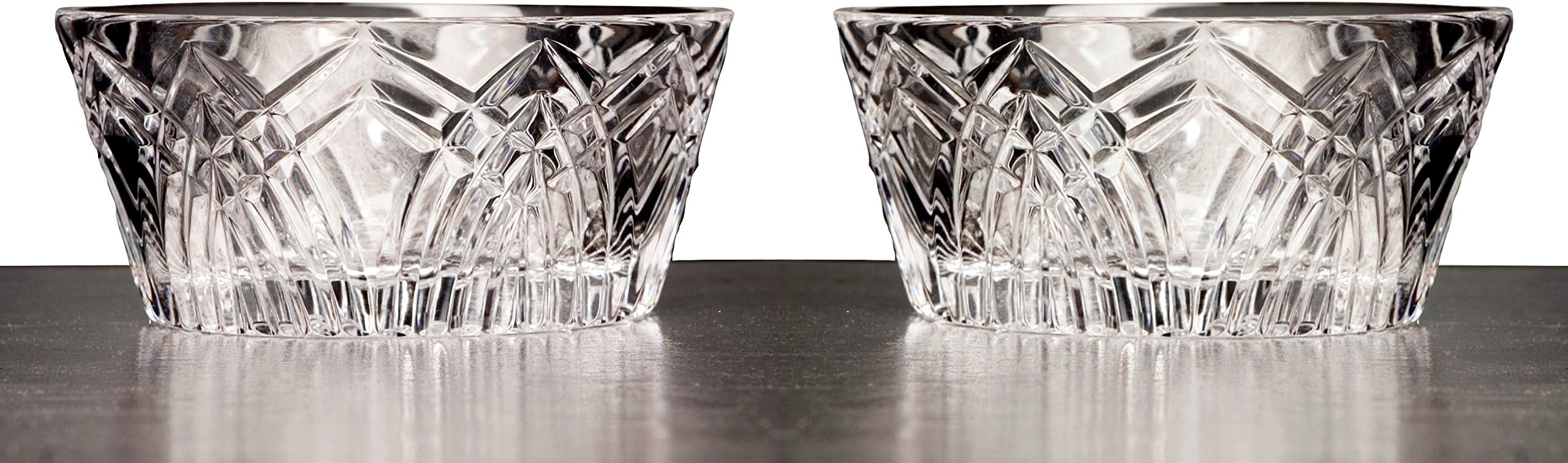 Crystal Nut Bowl-Mouth Blown