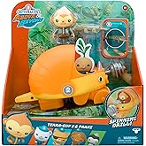 OCTONAUTS Above & Beyond | Terra Gup 2 and Paani | Deluxe Toy Vehicle & Figure | Recreate Missions, Multicolor (61109)