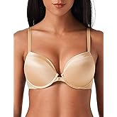 Deyllo Women's Push Up Bra Deep V Underwire Bra Full Coverage Lightly Padded Bras