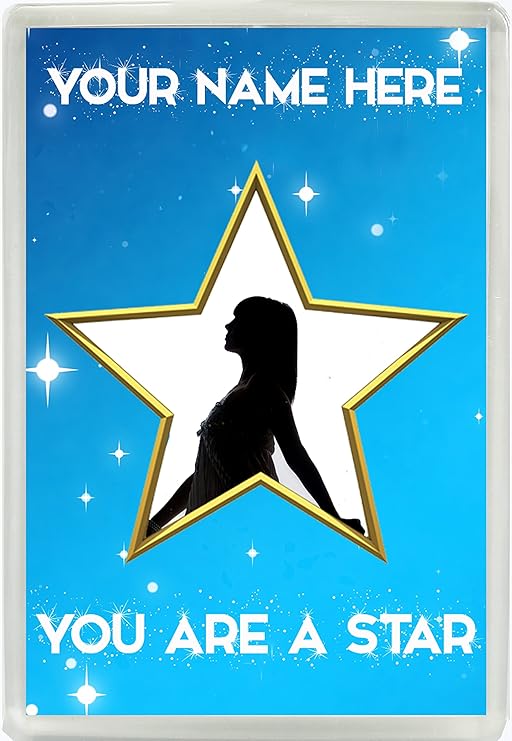 Personalizado YOU ARE A Star foto Jumbo imán para nevera para ...