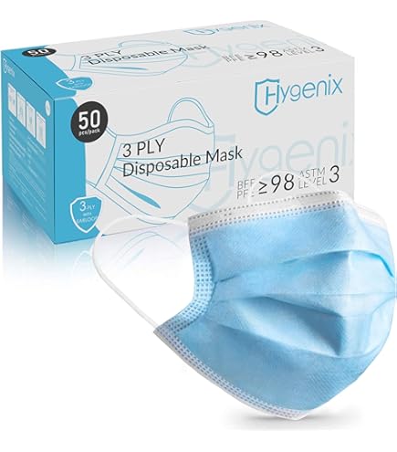 Amazon.com: Precept 15301 FluidGard Anti-Fog Procedure Mask, Blue