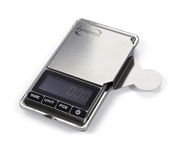 Dynavox Elektronische Tonarmwaage TW-4, Ermittlung und Einstellung der Auflagekraft für Plattenspieler-Tonabnehmer, antimagne