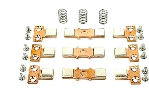 YuCo YC-CK-6-288 Replacement 3 Pole Contact Kit Fits Cutler Hammer 6-288,6-294, 6-286, 23-4028, 23-4029