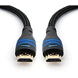 BlueRigger Rugged High Speed HDMI Cable - 25 Feet (7.5 M) - Nylon Braided - Supports 4K, Ultra HD, 3D, 1080p, Ethernet and Audio Return (Latest Standard)