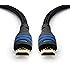 BlueRigger Rugged High Speed HDMI Cable - 25 Feet (7.5 M) - Nylon Braided - Supports 4K, Ultra HD, 3D, 1080p, Ethernet and Audio Return (Latest Standard)