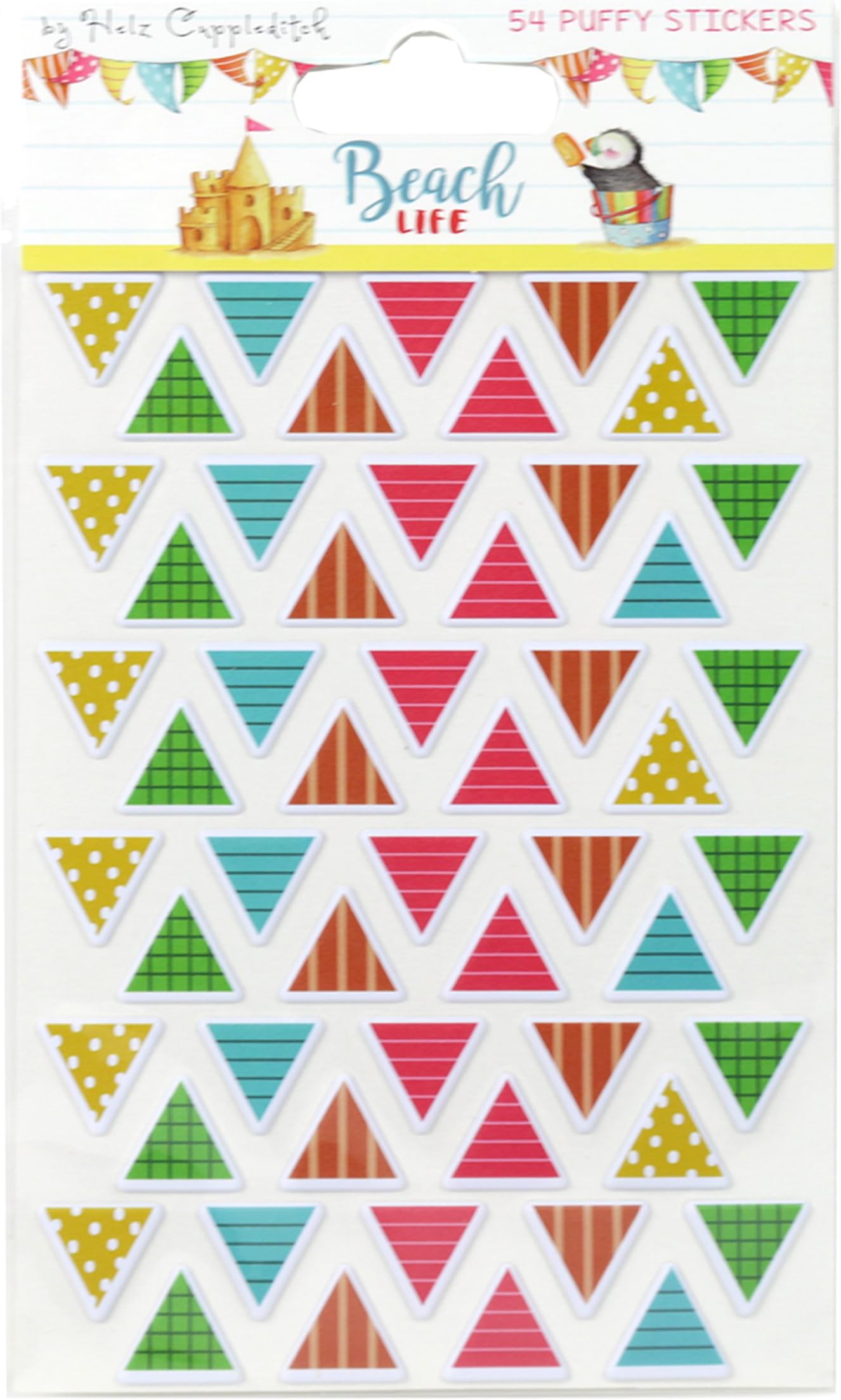 Helz Cuppleditch Beach Life - Puffy - Stickers