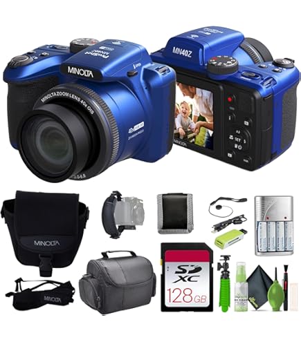 Amazon.com : MINOLTA MN67Z 20 MP / 1080P FHD Bridge Digital Camera