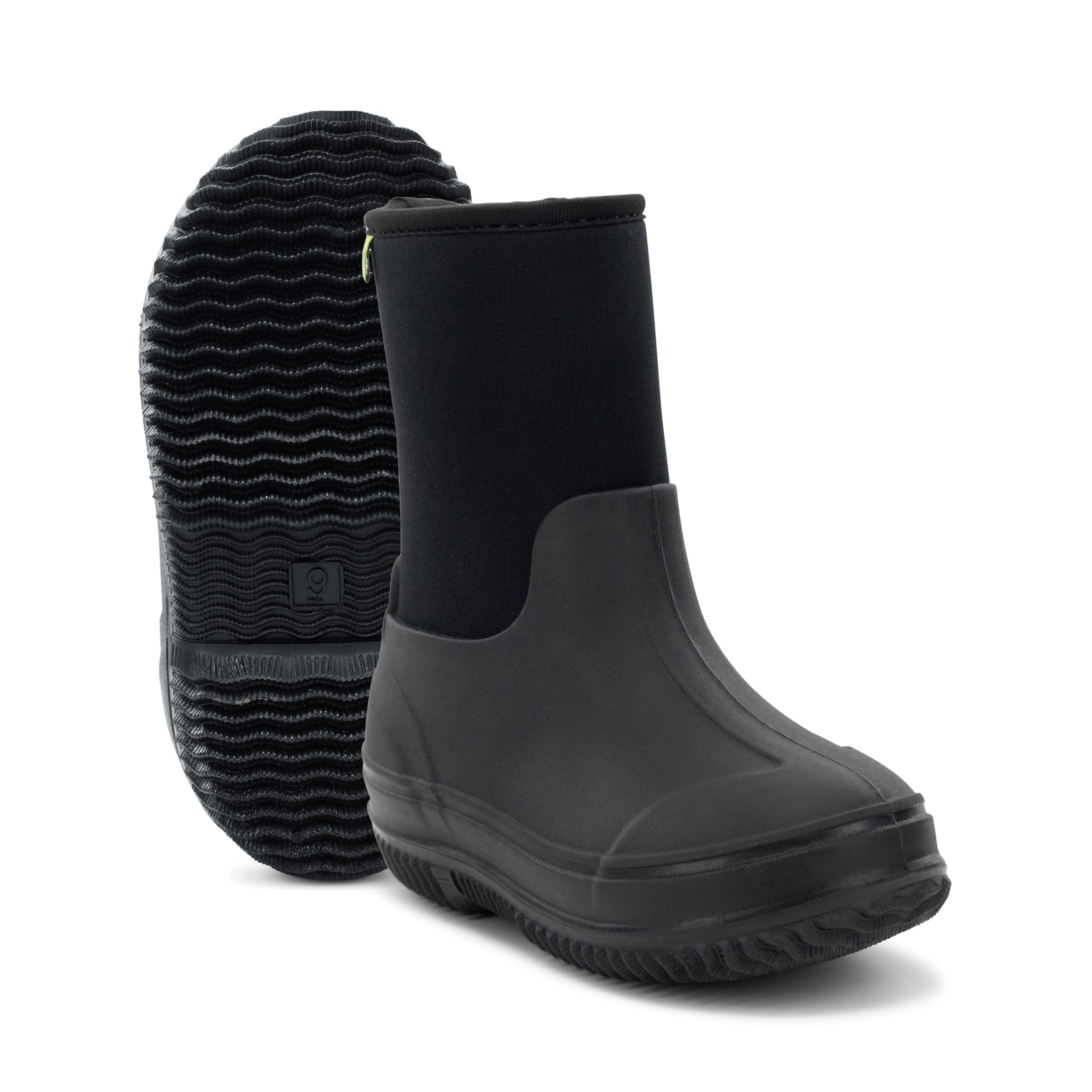 Western Chief Kids Freestyle Neoprene Outdoor Boot, Lightweight, Kid Friendly for Boys and Girls Waterproof Boot for Rain, Mud, Cold Weather, Snow