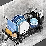 GAOKASE Dish Drying Rack, Compact Dish Racks for