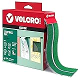 VELCRO Brand Colors | Green Sticky Back Tape | 10ft