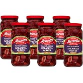 Mezzetta Sliced Greek Kalamata Olives, 5.75 oz (Pack of 6) | Rich, tangy Kalamata olives in pitted and sliced options for salads, pasta, antipasto and snacking.