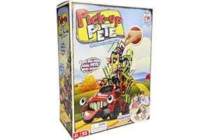 Fotorama Pick-Up Pete | The Ultimate Chair Stacking Game! Perfect for Remote Family Home Entertainment, Stack Colorful Chairs on Pete The Motorized Pick-Up Truck