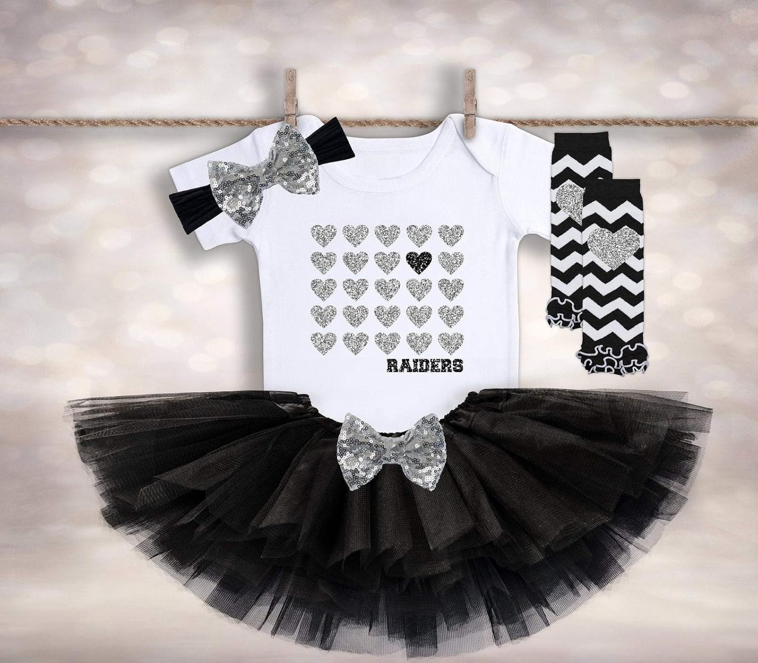 baby girl raiders gear