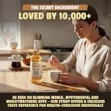 The Skinny Food Co French Vanilla Syrup Sugar Free 1L - Zero Calorie view 5
