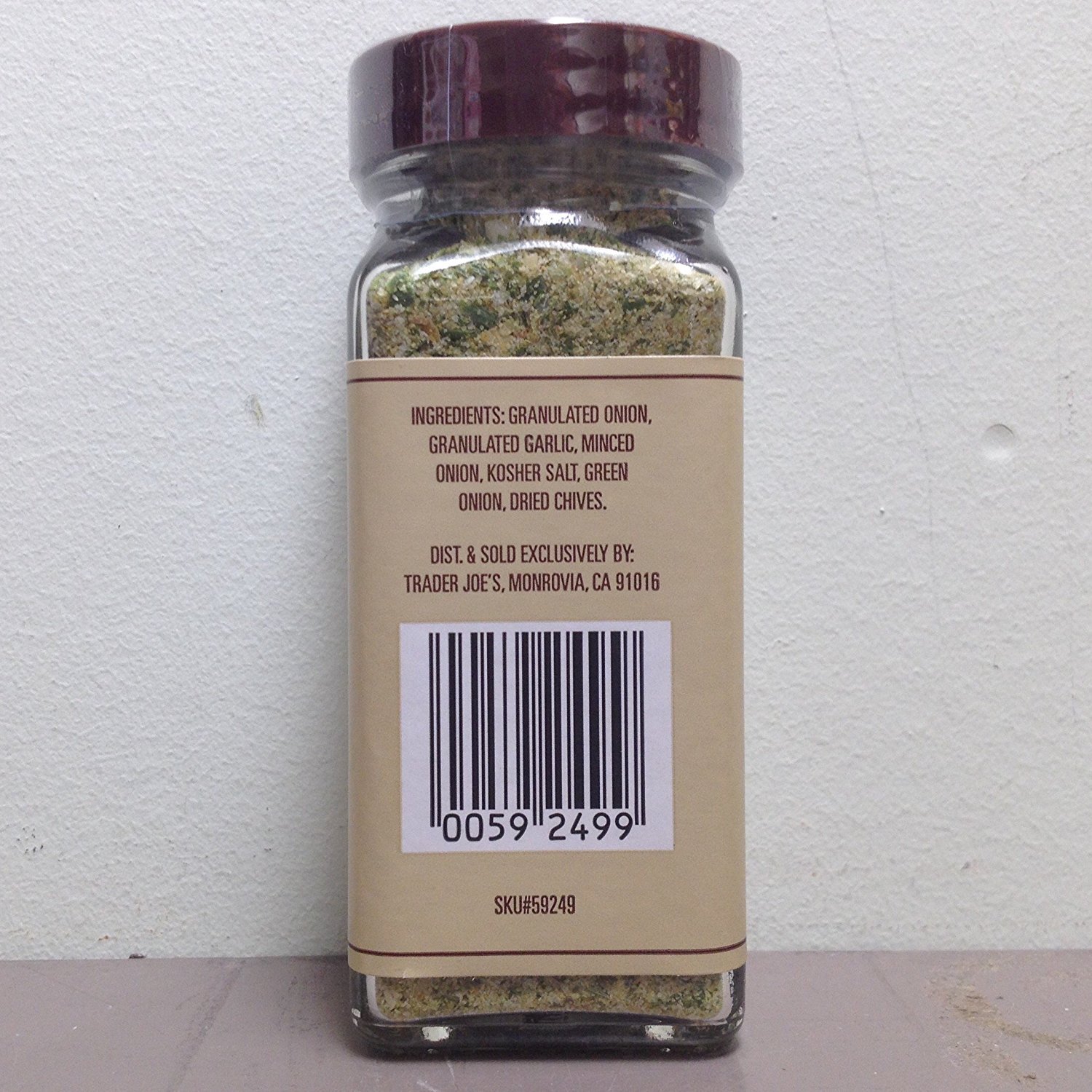 Trader Joe's Onion Salt (Pack of 2) : Grocery & Gourmet Food