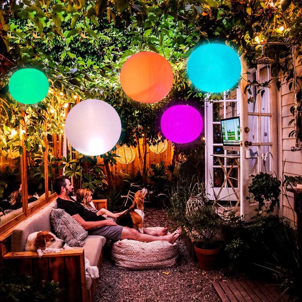 led beach balls