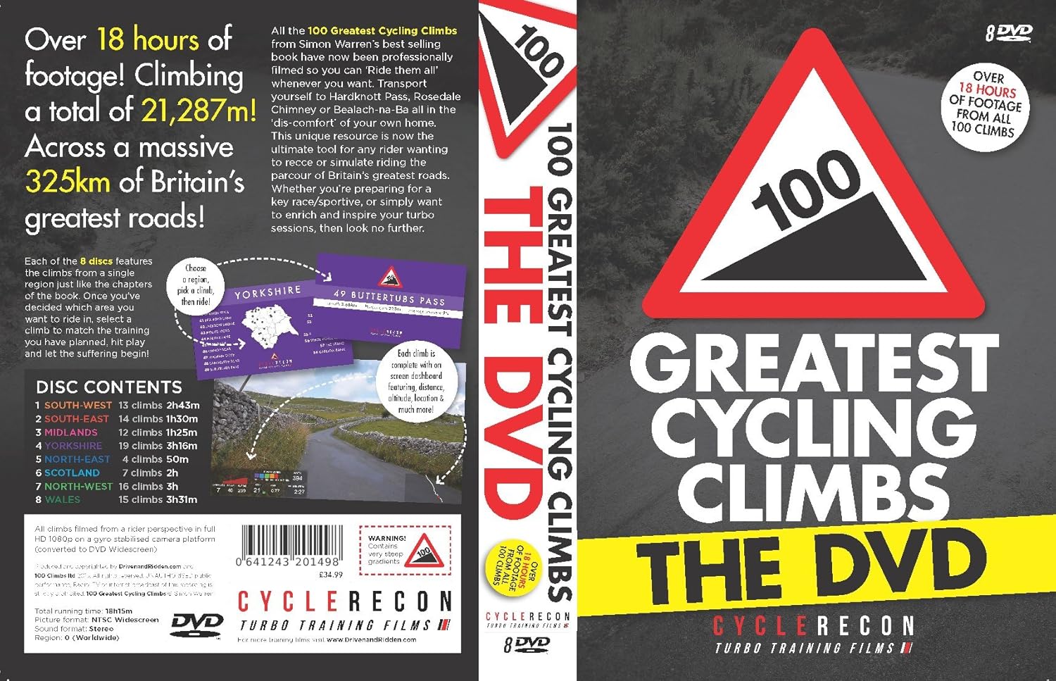 100 greatest cycling climbs