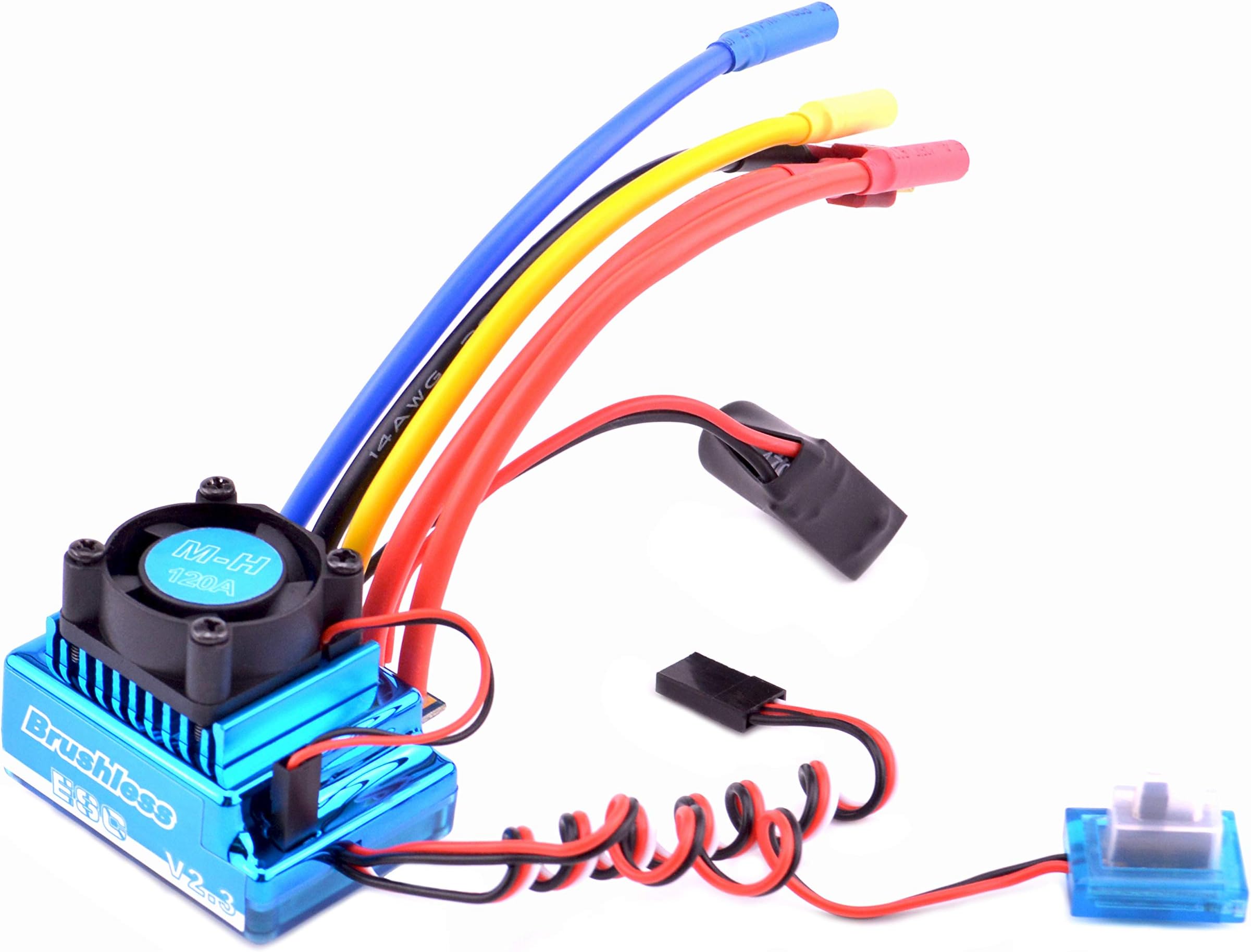 YoungRC 120A Brushless ESC Dust-proof Electric Speed Controller for 1:10 1/10 RC Car