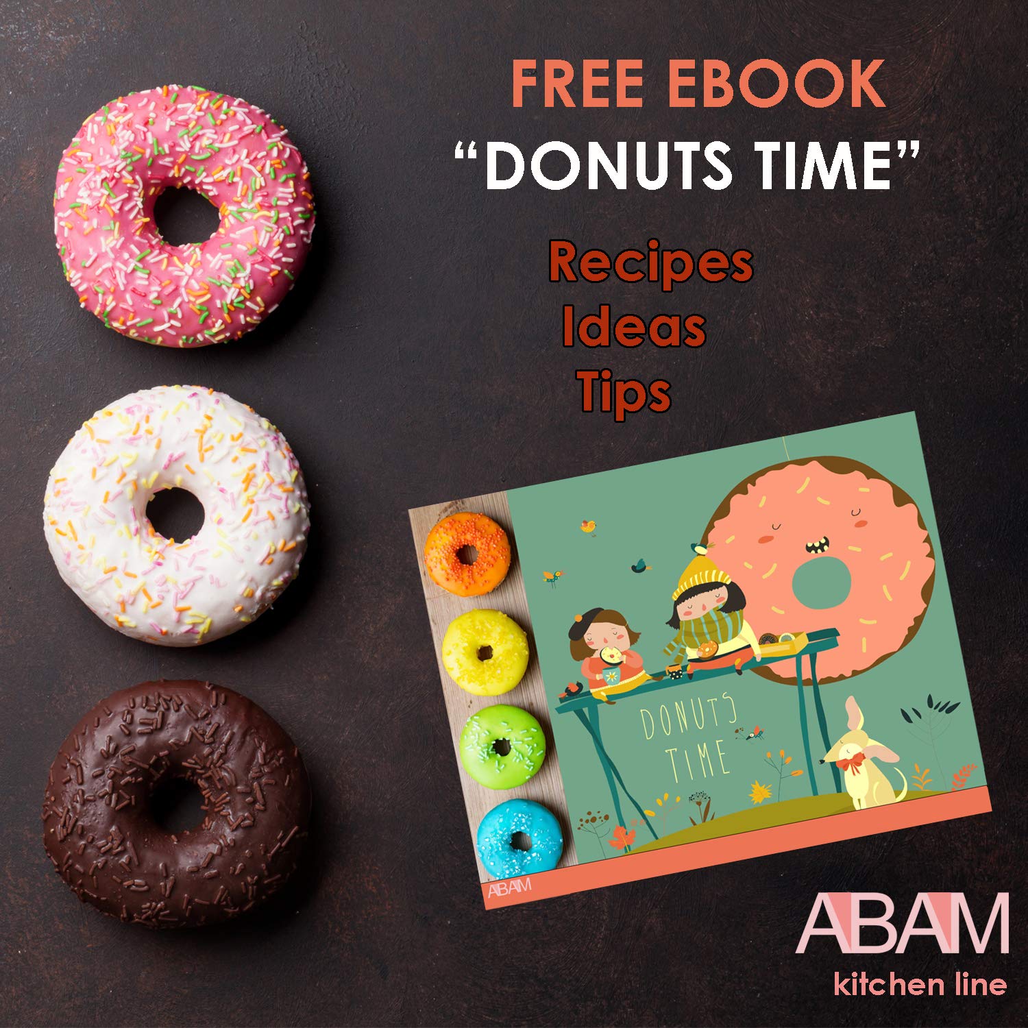 Professional Premium Silicone Donut Pan 3-Pack - Non Stick Doughnut Pans for Baking with 6 Slots - Reusable Bagel Mold Tray for Prolonged Use - Microwave, Freezer & Dishwasher Safe Silicon Molds