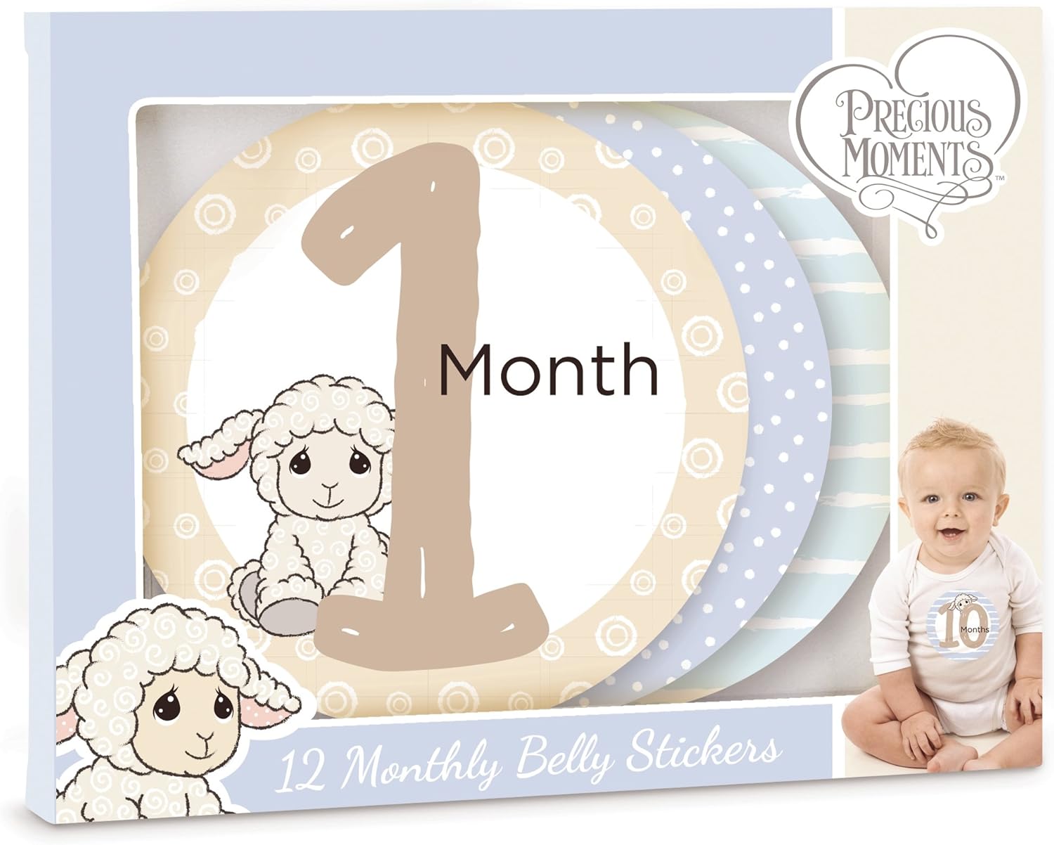 monthly photos of baby's first year