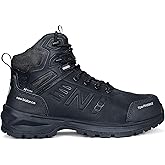 New Balance Calibre Composite Toe Work Boots for Men – SD-10, Non-Slip, Met Guard Leather Safety Shoes, Black