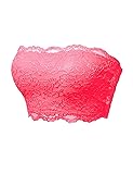 TL Women's 3 Piece or Single Floral Lace Strapless