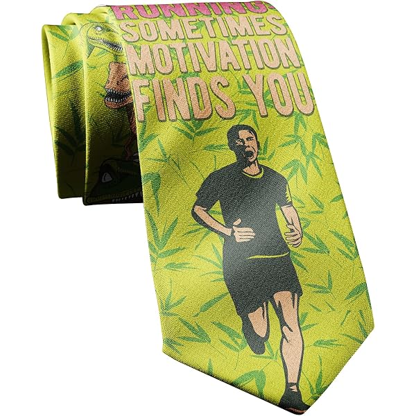 Autumn Falling Leaves Novelty Tie For Men - Thanksgiving Themed, Handmade Microfiber 8 thumbnail image