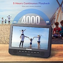 10.1'' Portable Blu Ray Players for Car with