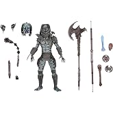 NECA - Predator 2: Warrior Predator Ultimate 7" Action Figure | Predator 8 Inch Action Figure Ultimate - Warrior Predator