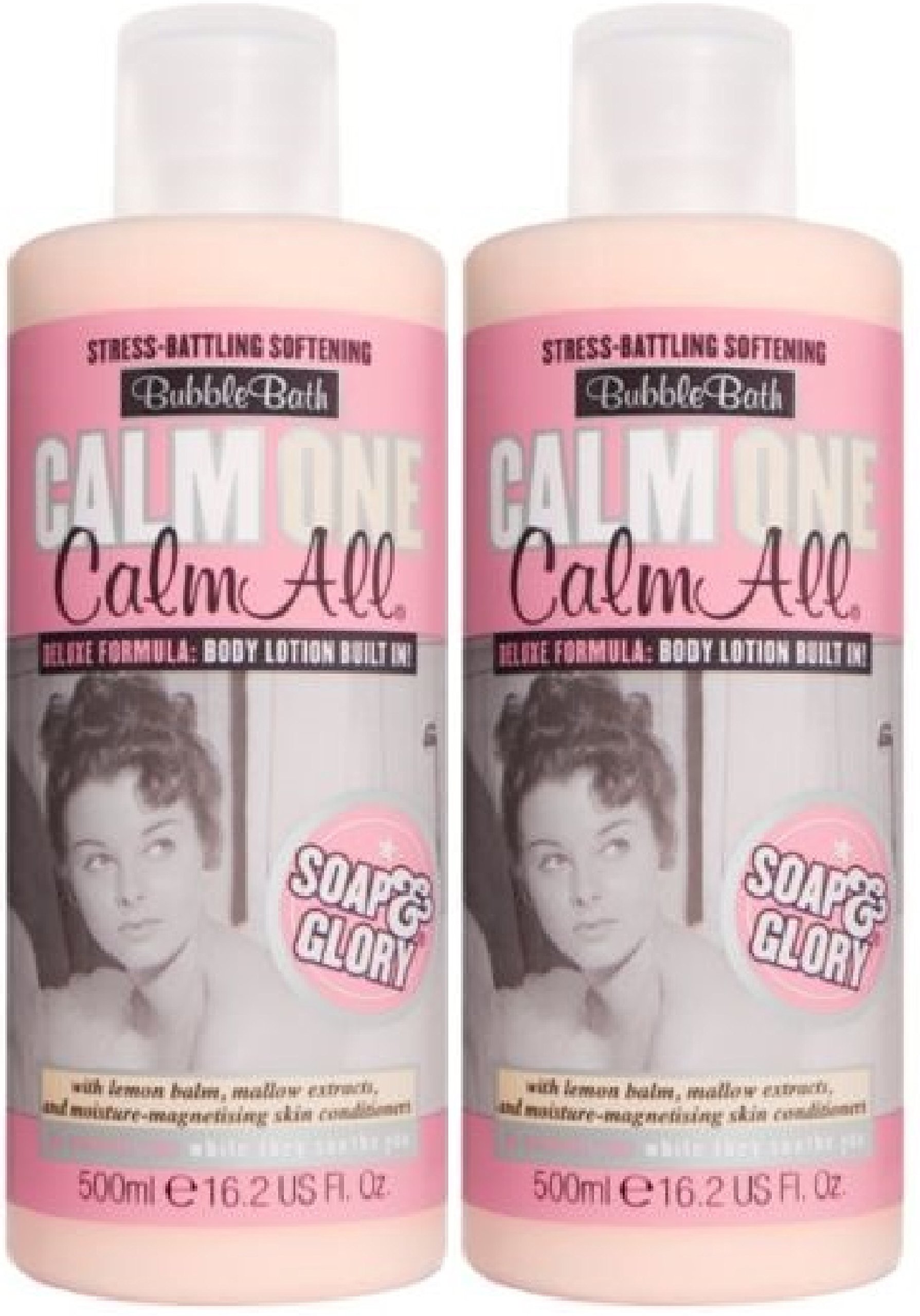 (2 Pack) Soap & Glory Calm One Calm All Bubble Bath x 500ml