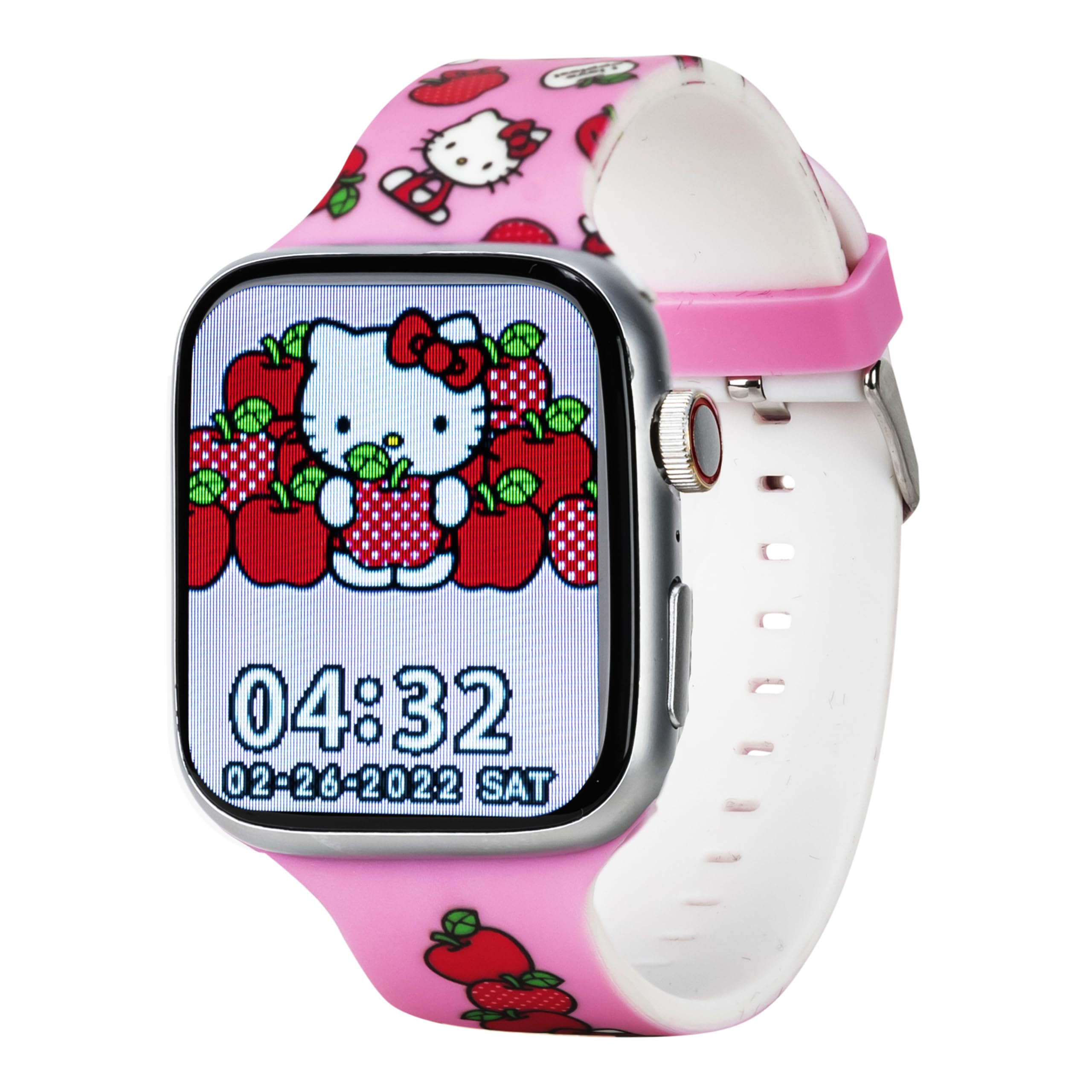 Photo 1 of **MISSING CHARGER/WATCH SCREEN IS LOOSE *** Hello Kitty Smart Watch for Girls by Accutime with Interactive Touchscreen, Bluetooth, Camera, Music, Fitness & Activity Tracking - Durable & Stylish (Model: HK4208)