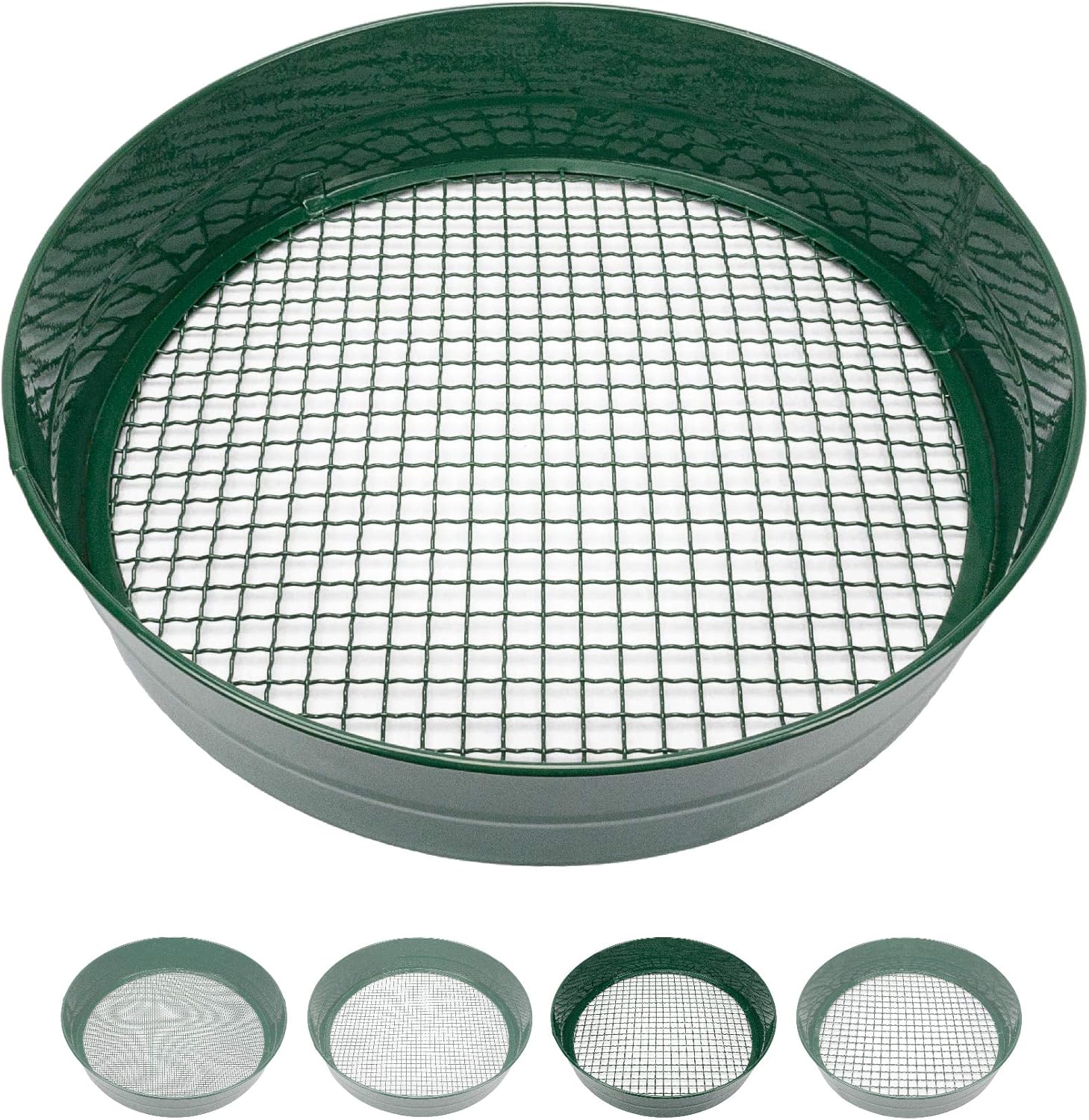 Sterico garden sieve in different mesh widths round sieve 33cm Ø