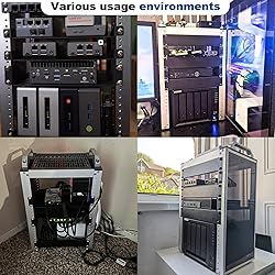 GeeekPi 8U Server Cabinet, 10 inch Server Rack for