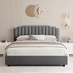 Harper & Bright Designs Lift Up Storage Bed Queen