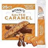 Nonni's Salted Caramel Biscotti Cookies, Individually Wrapped, 25ct