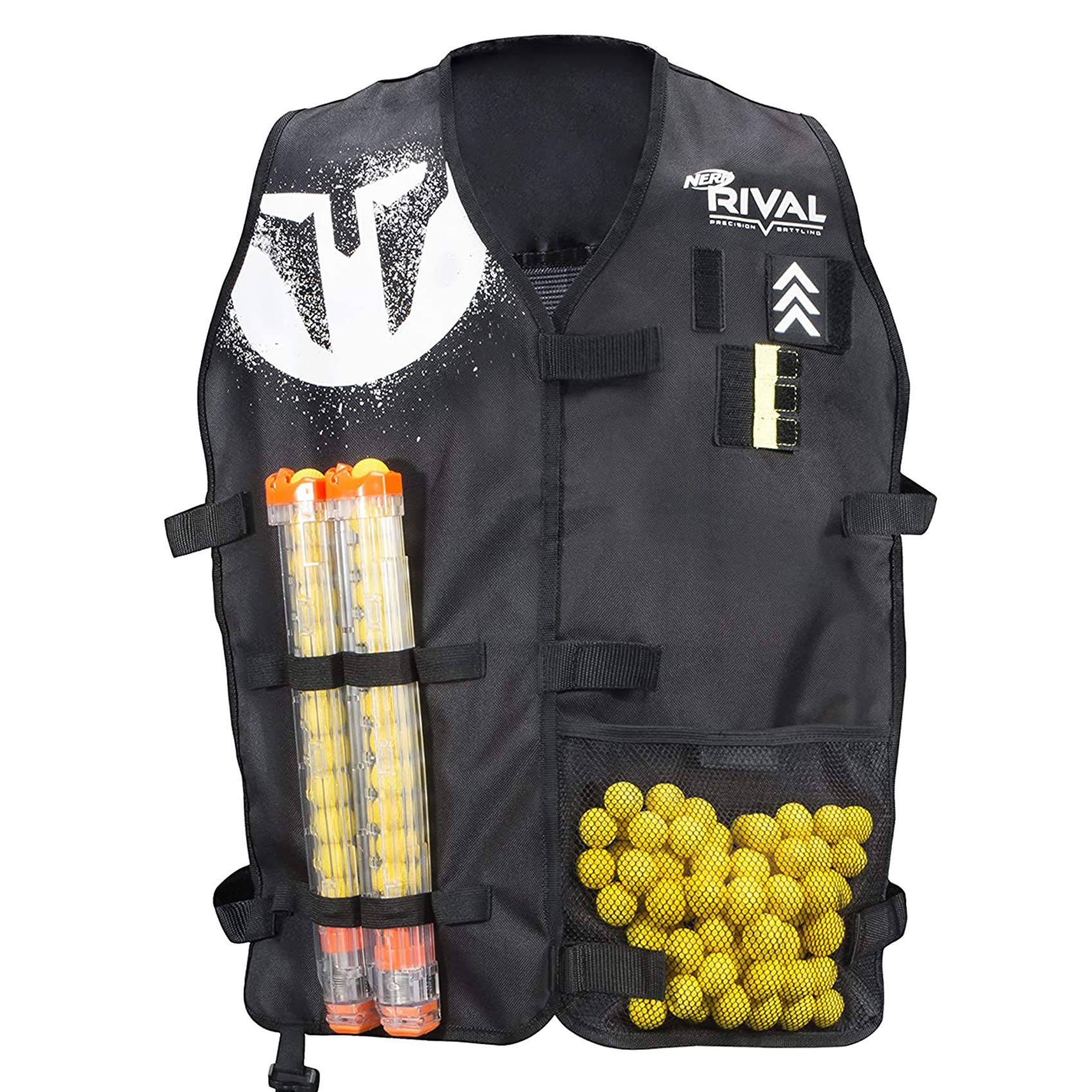 NERF Official Tactical Vest Jacket Medium Large Size - Rival Phantom Corps Tactical Vest Guns - adjustable straps Rival gear for kids, teenagers, adults