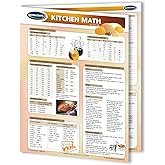 Kitchen Math Guide - Food and Drink Quick Reference Guide by Permacharts