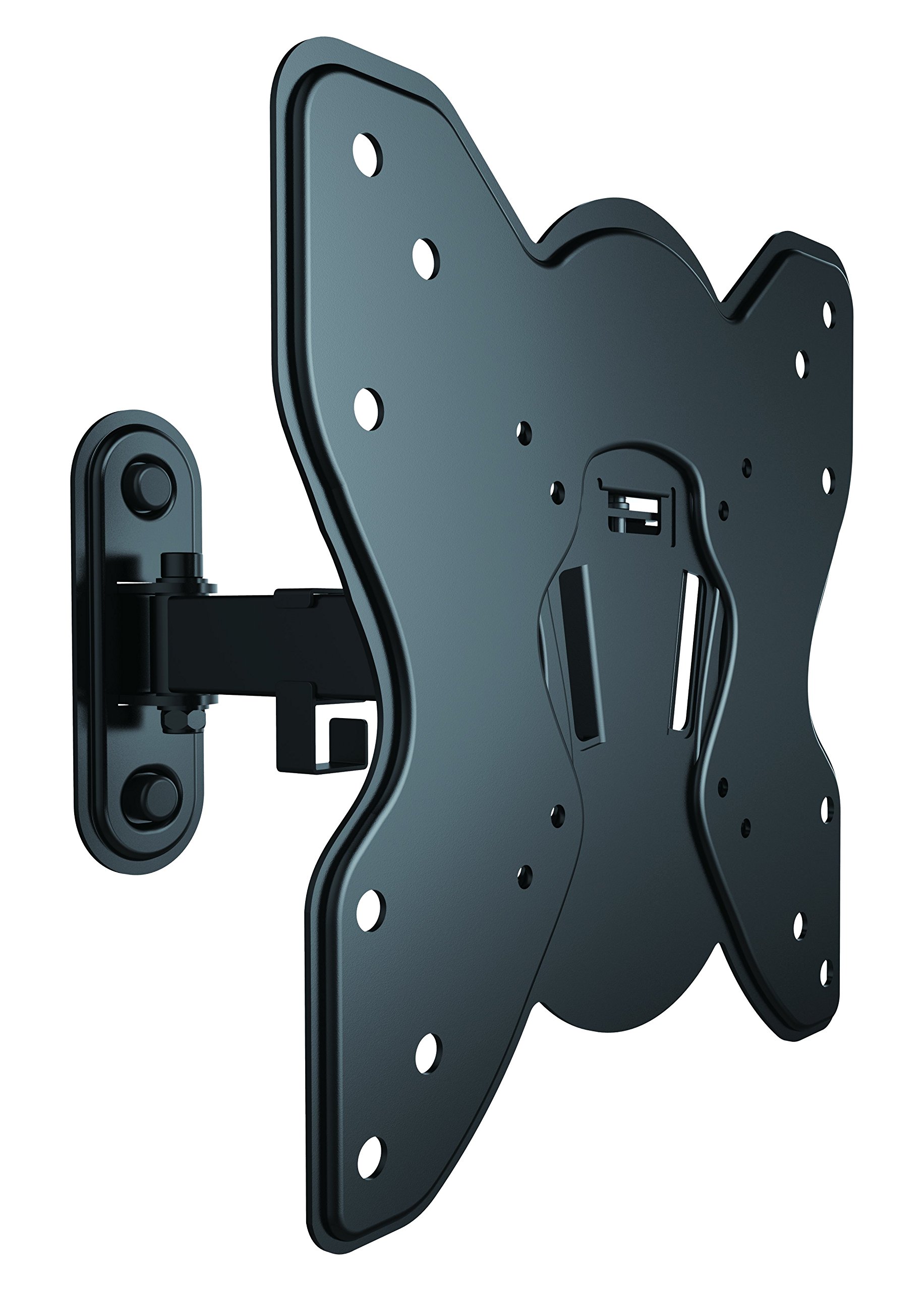 IBRA Ultra Slim Tilt Swivel TV Wall Bracket Mount - For 23-42 Inch OLED QLED LED LCD Plasma Screens Weight Capacity - 25kgs/55lbs Max VESA 200x200