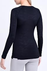 TCA Super Thermal Top Women Ladies Thermal Vest Black XXL Ski Base Layer view 2