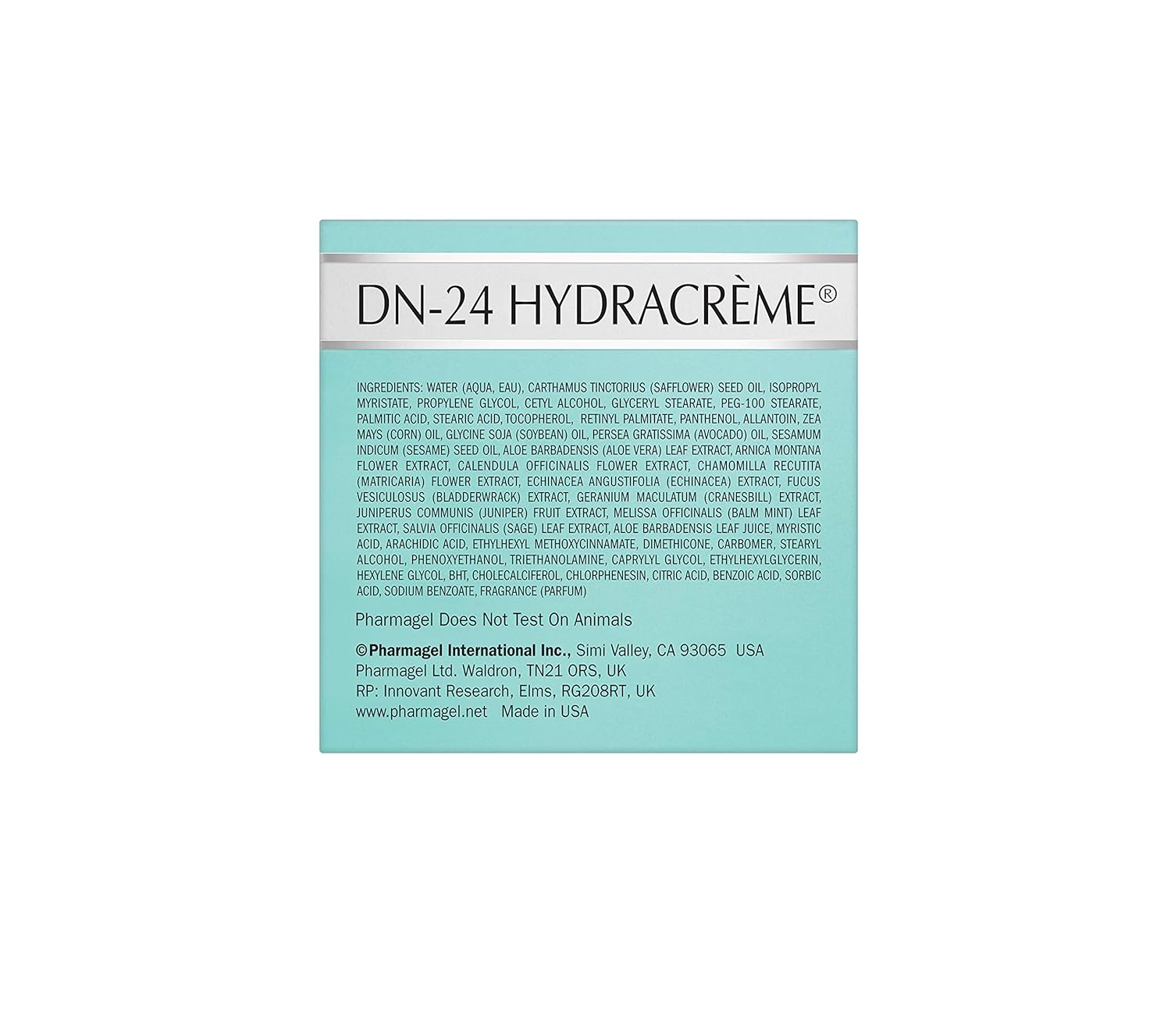 Pharmagel DN-24 Hydracrème - Intensive Vitamin Moisturizer - Day and Night Face and Neck Cream For Normal, Dry, and Aging Skin - 2 oz: Beauty