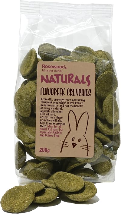 Rosewood Fenugreek Crunchies Small Animal Treats 200g