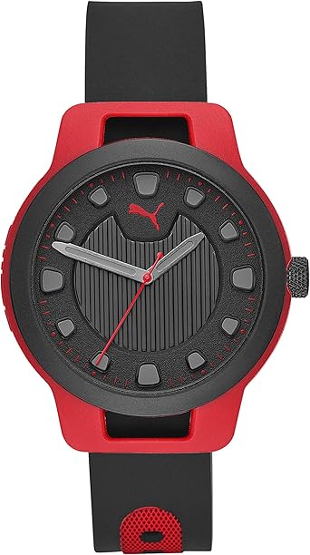 relogio puma pulseira silicone
