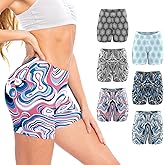 Sexy Basics Women's Ultra Soft Mini Bike Short | Spandex Workout Trunk Boxer | Multi Packs & Colors