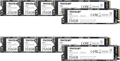 Patriot Memory P300 256GB NVMe PCIe Gen3x4 M.2 2280 SSD