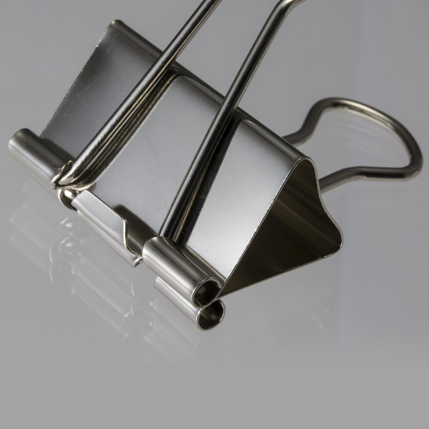 Officemate Silver Binder Clips, Assorted Sizes, 30/Tub (31021) : Assorted Binder Clips : Office Products