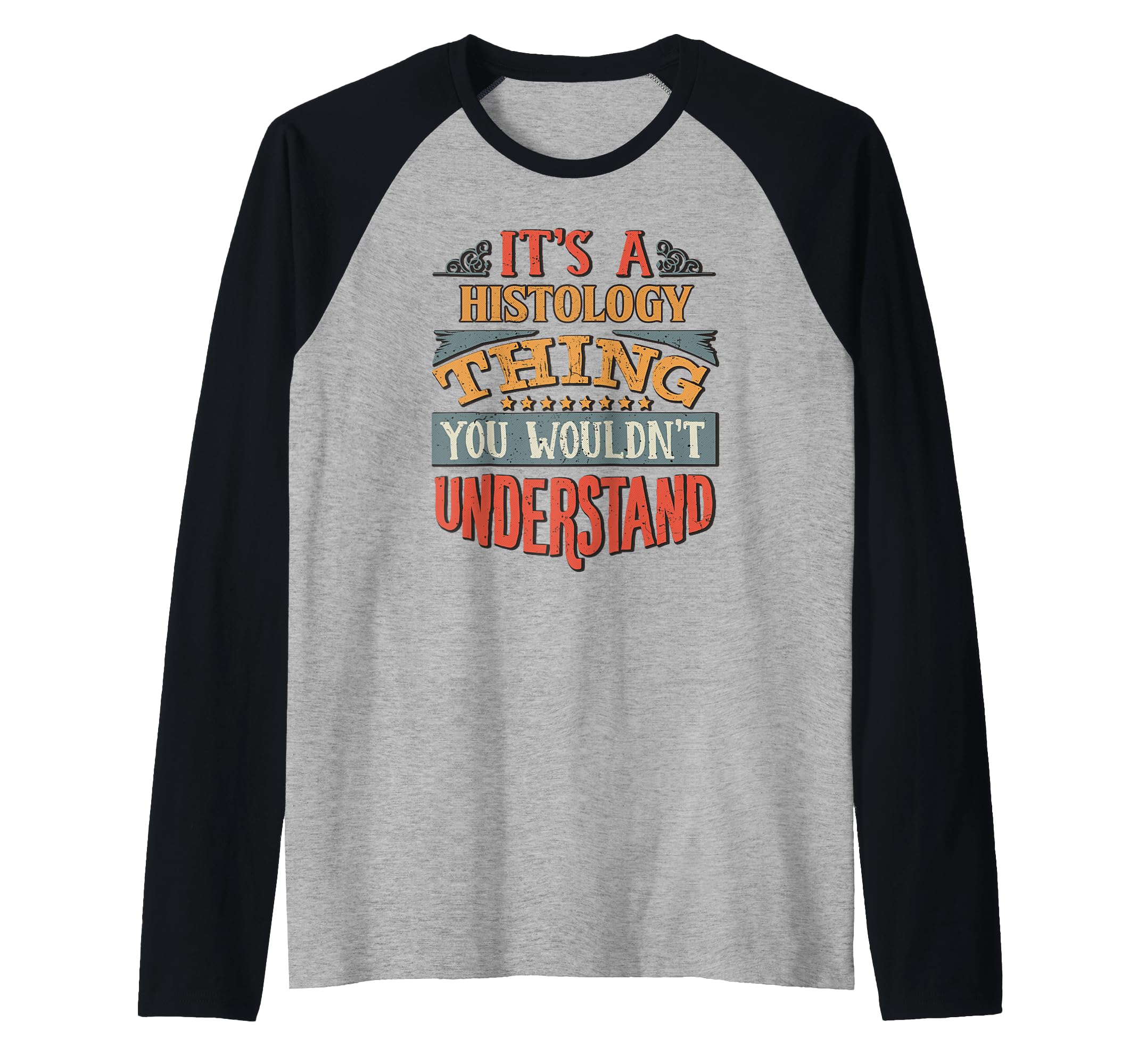 Histology Raglan Baseball Tee